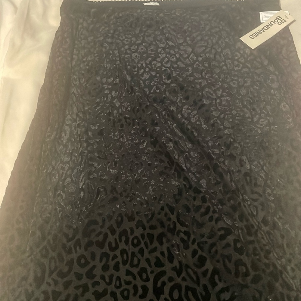 Black skirt